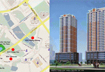 Khu nhà hỗn hợp và một phần làm nhà ở để bán cho CBCS thuộc Cục cảnh sát điều tra tội phạm về TTXH (C14 – Bộ Công an)